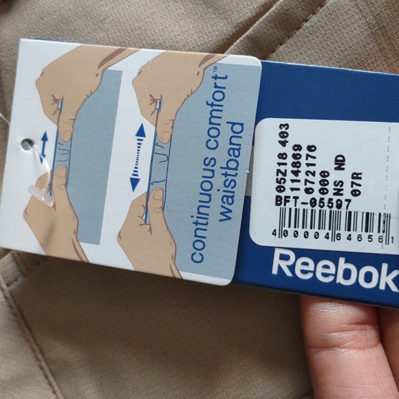 NWT Reebok Golf Size 50 Khaki PlayDry Comfort Waistband Shorts - Picture 11 of 16